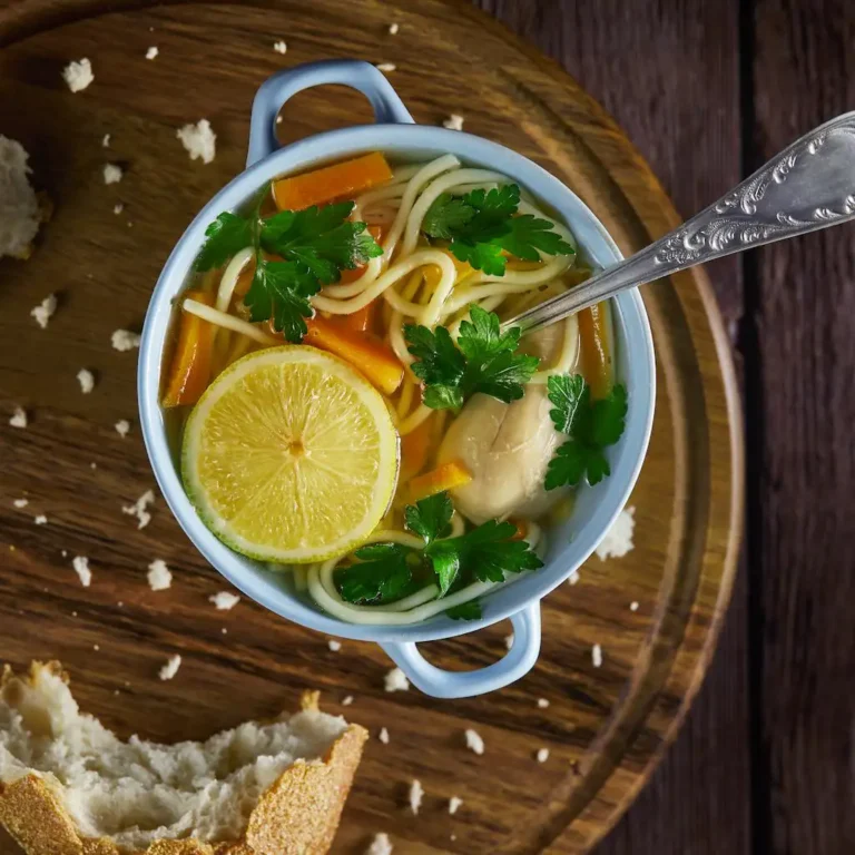 chicken noodle soup with lemon zest twist-optimised