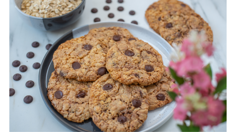 Chocolate-Chips-Oat-Cookies