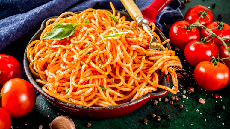 Classic-Spaghetti-with-Marinara-Sauce
