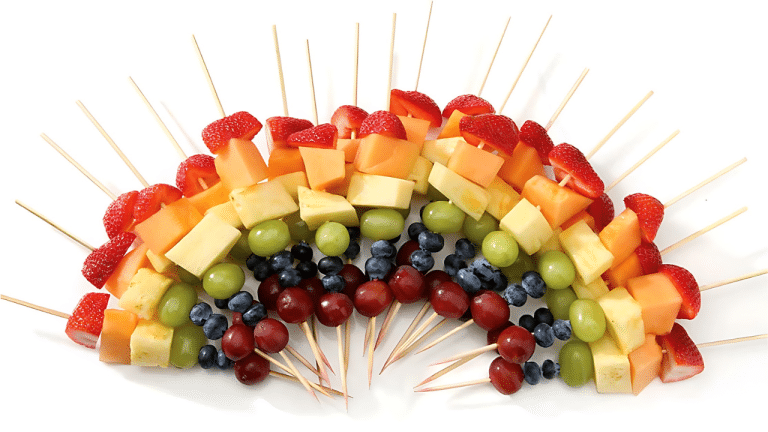Rainbow-fruit-skewers
